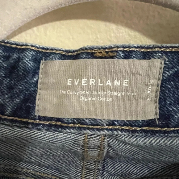 Everlane Curvy 90s Cheeky straight Jeans, size 30 - Picture 4 of 5